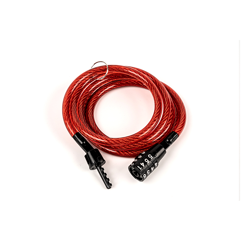 0,1 kg Zug und scherfestes kodiertes Stahlkabelschloss